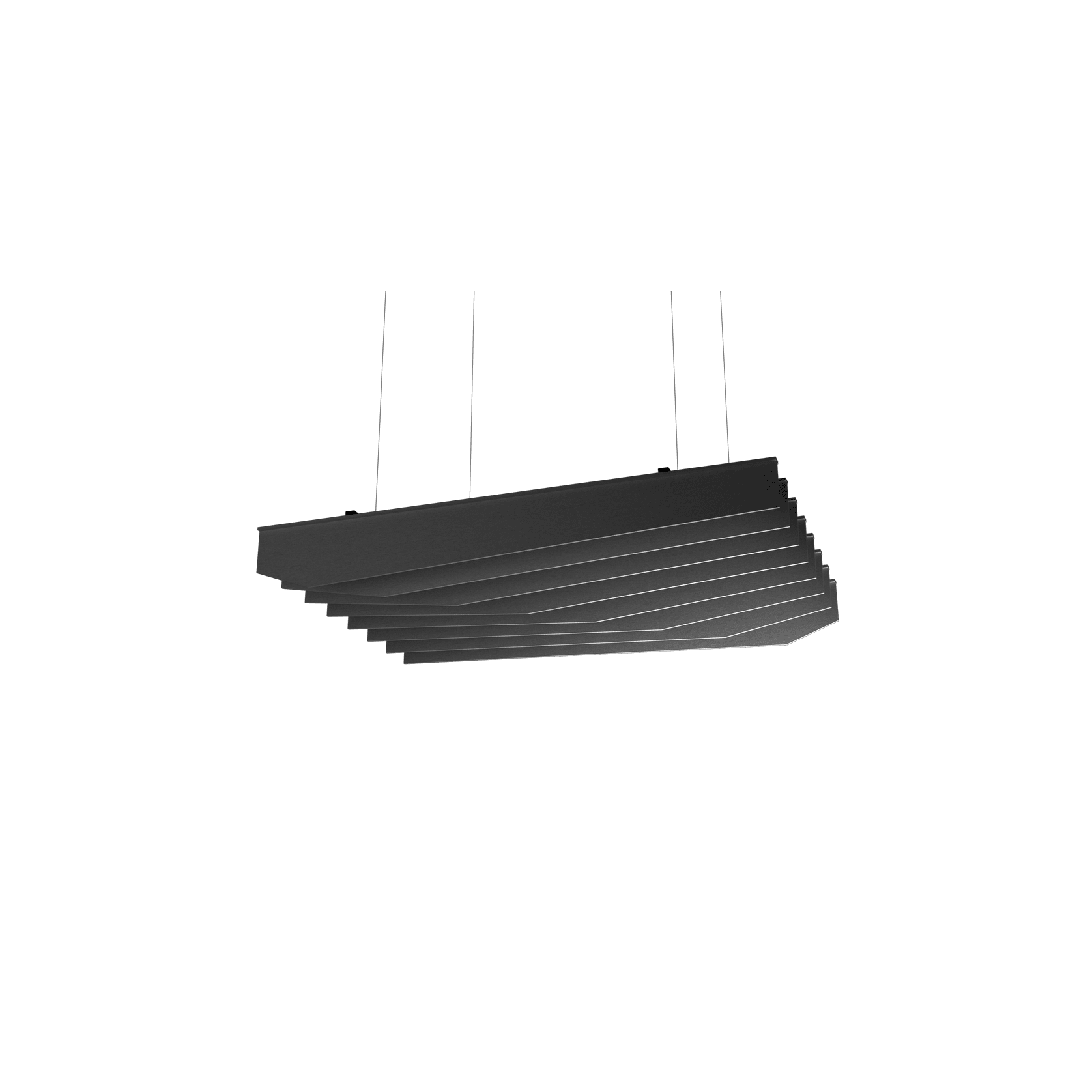 Suspended Sound Absorbent Light Panel Rectangular gallery detail image