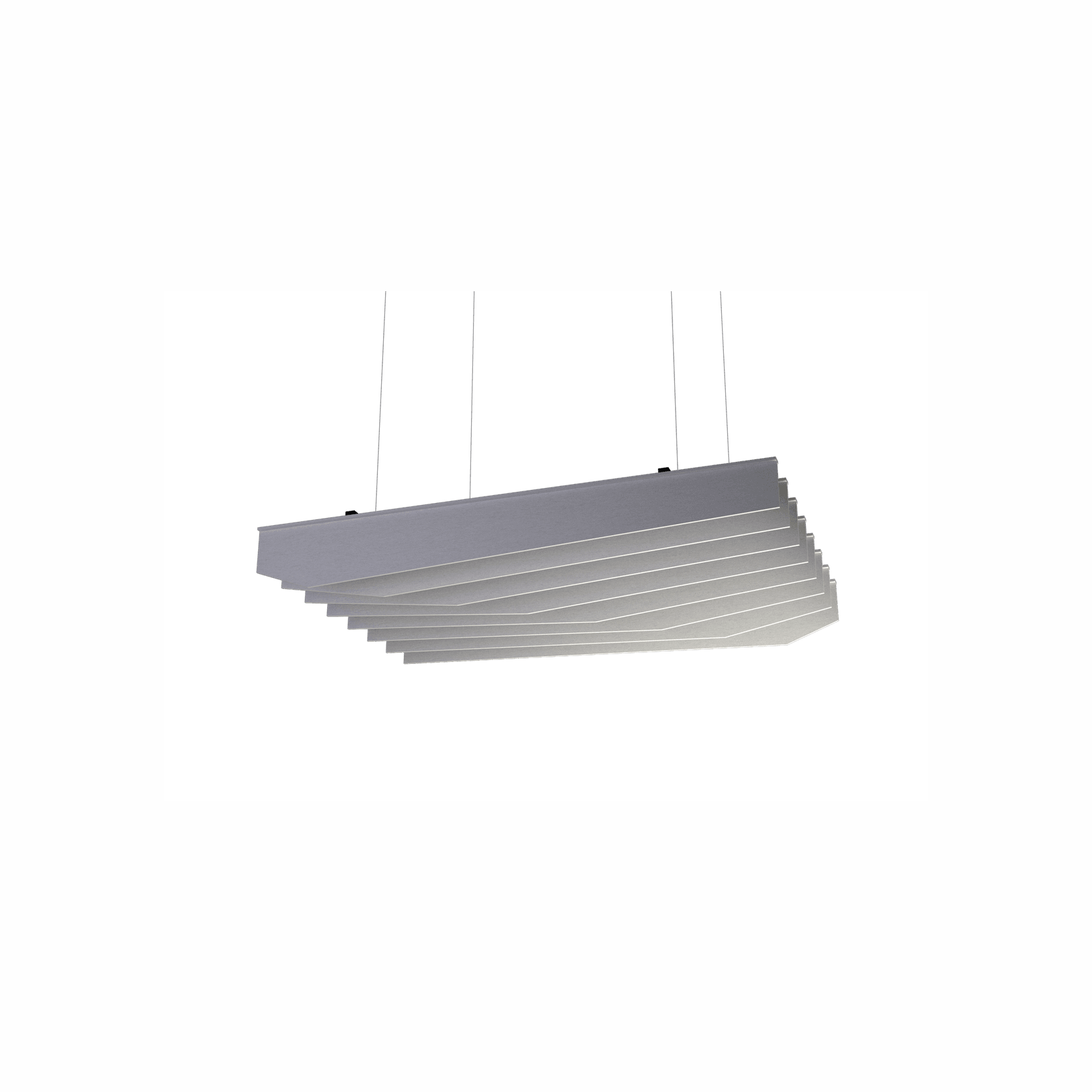 Suspended Sound Absorbent Light Panel Rectangular gallery detail image