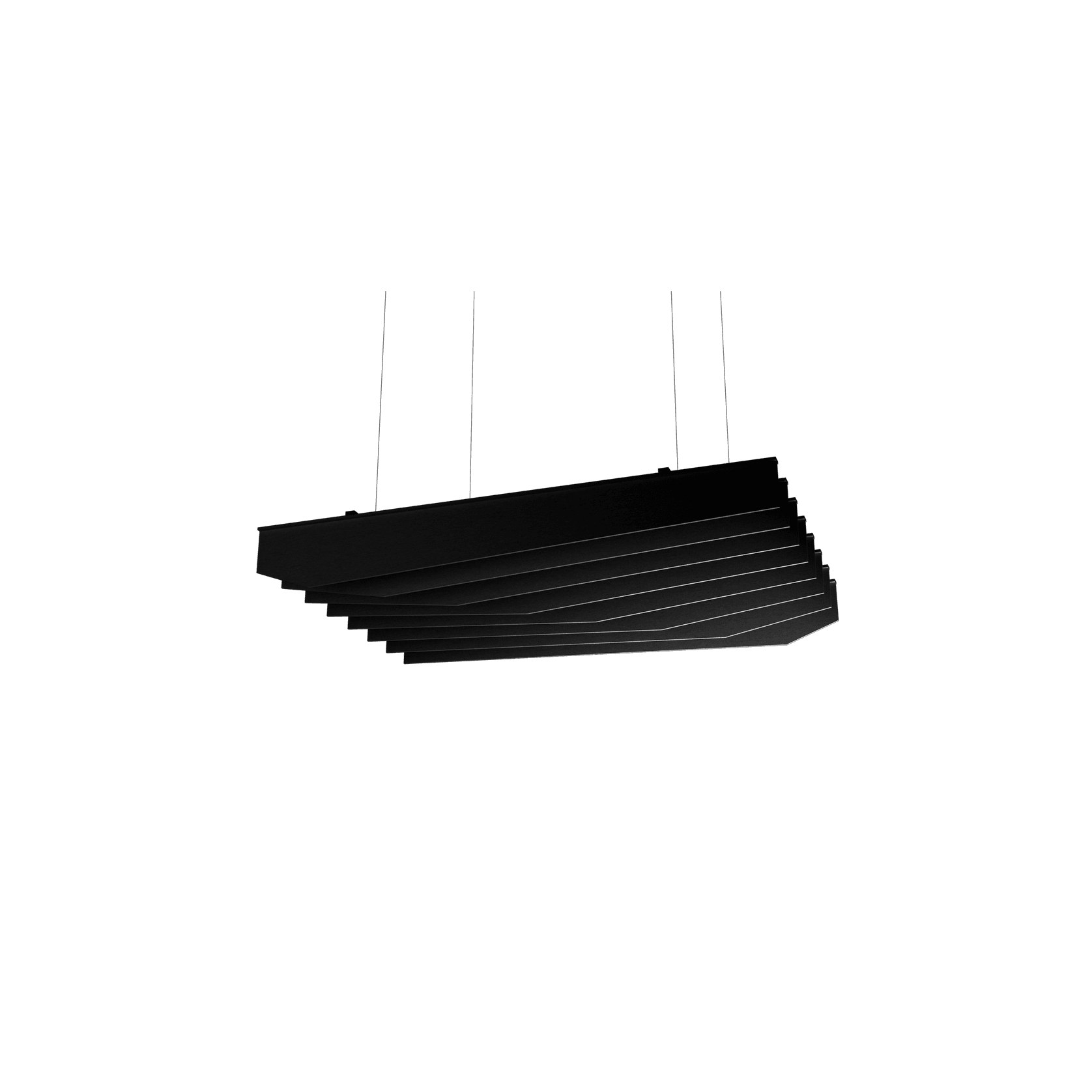 Suspended Sound Absorbent Light Panel Rectangular gallery detail image