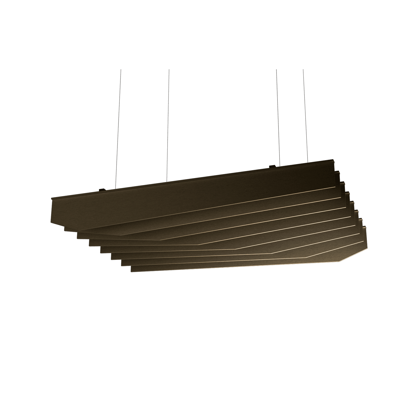 Suspended Sound Absorbent Light Panel Rectangular gallery detail image