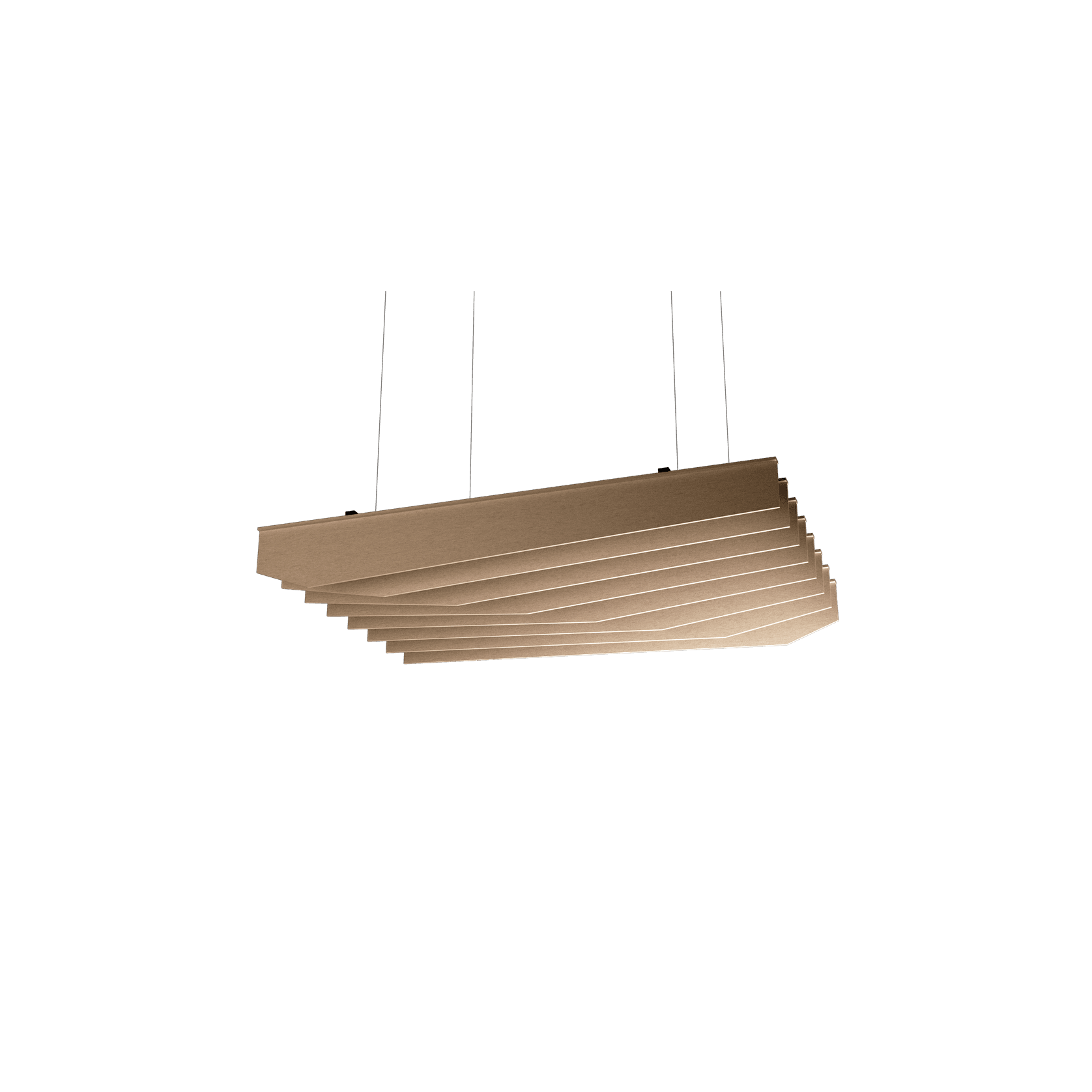 Suspended Sound Absorbent Light Panel Rectangular gallery detail image