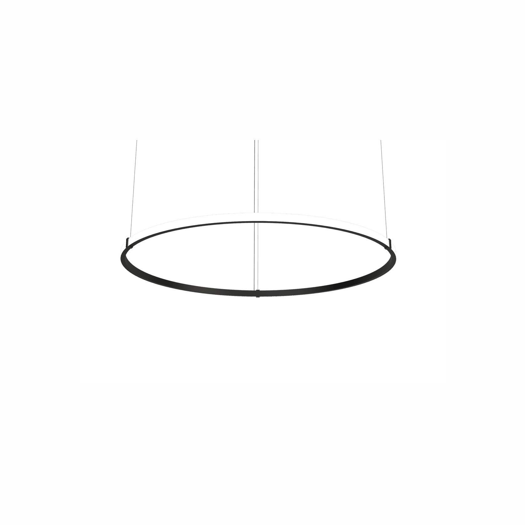 Round Pendant With Exterior Light Diffuser Up To 6000mm gallery detail image
