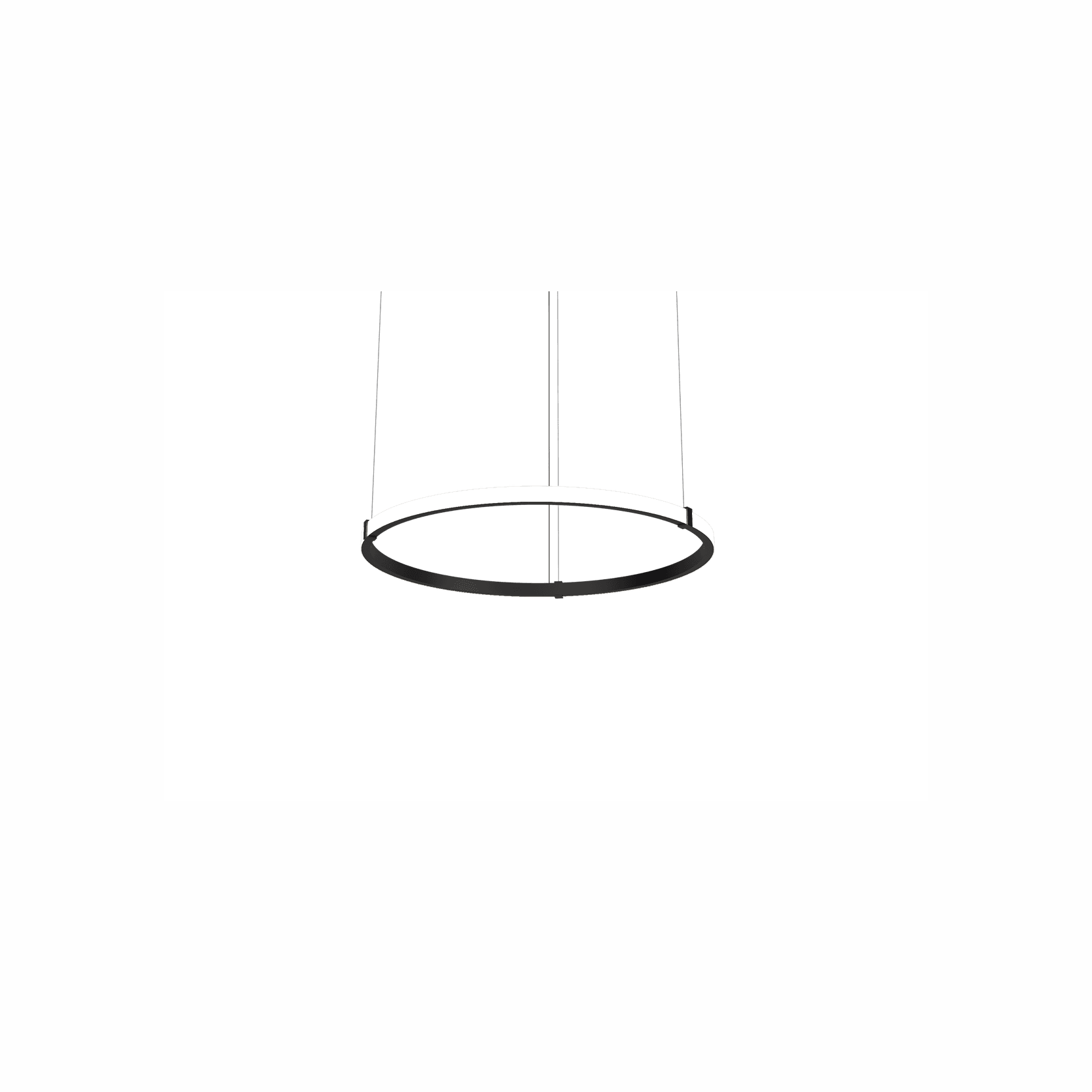 Round Pendant With Exterior Light Diffuser Up To 6000mm gallery detail image