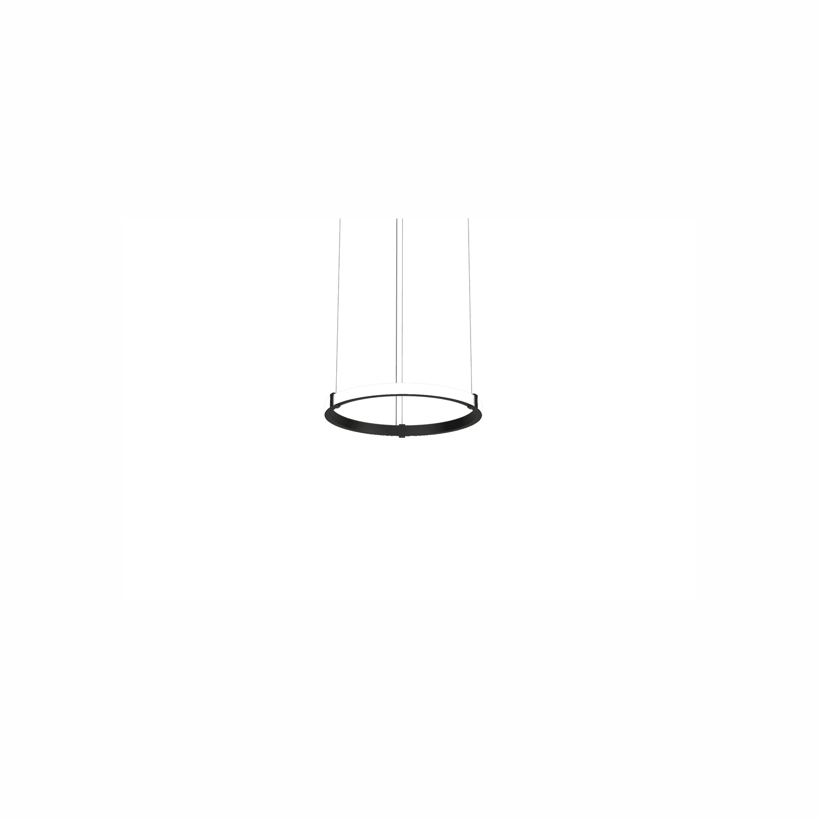 Round Pendant With Exterior Light Diffuser Up To 6000mm gallery detail image