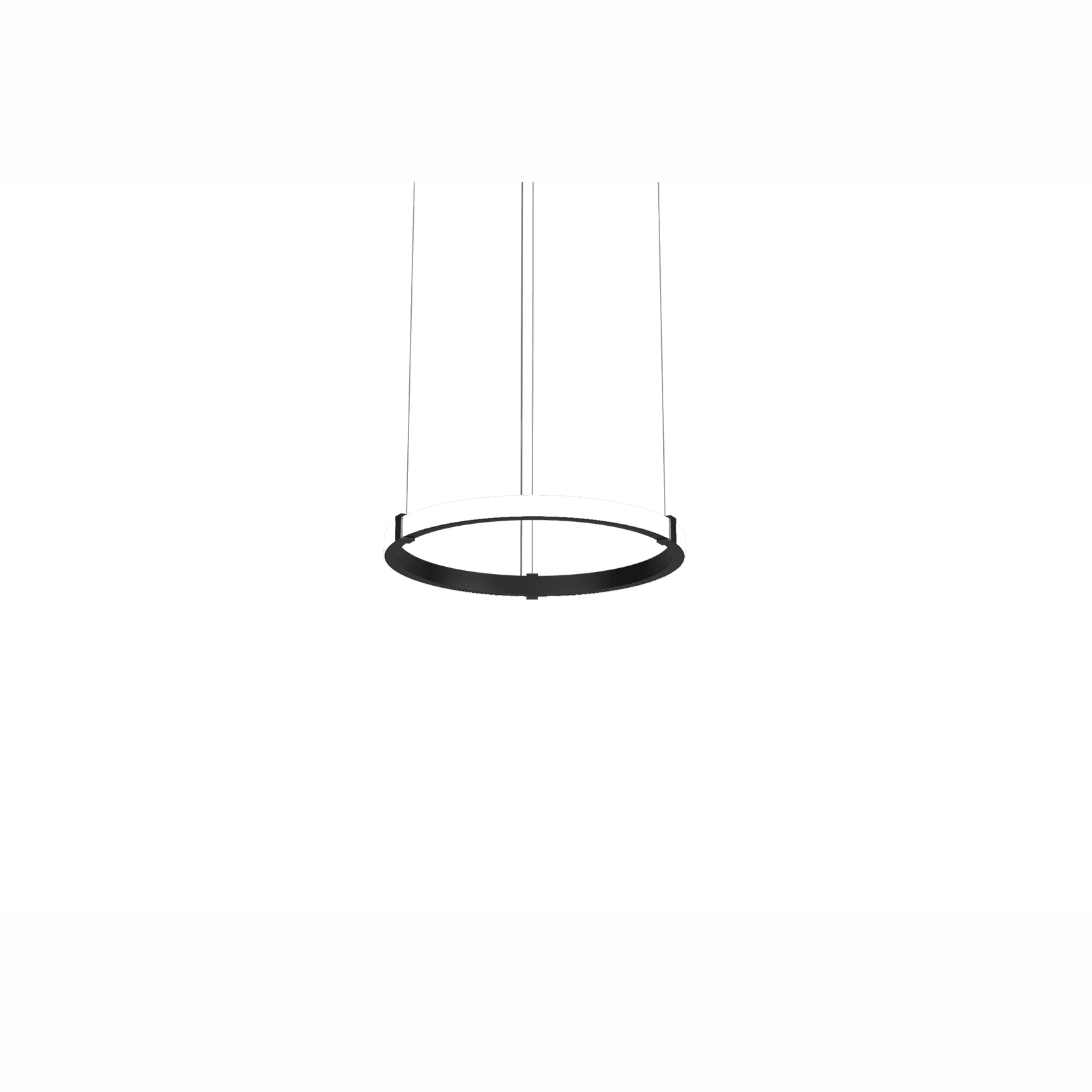 Round Pendant With Exterior Light Diffuser Up To 6000mm gallery detail image