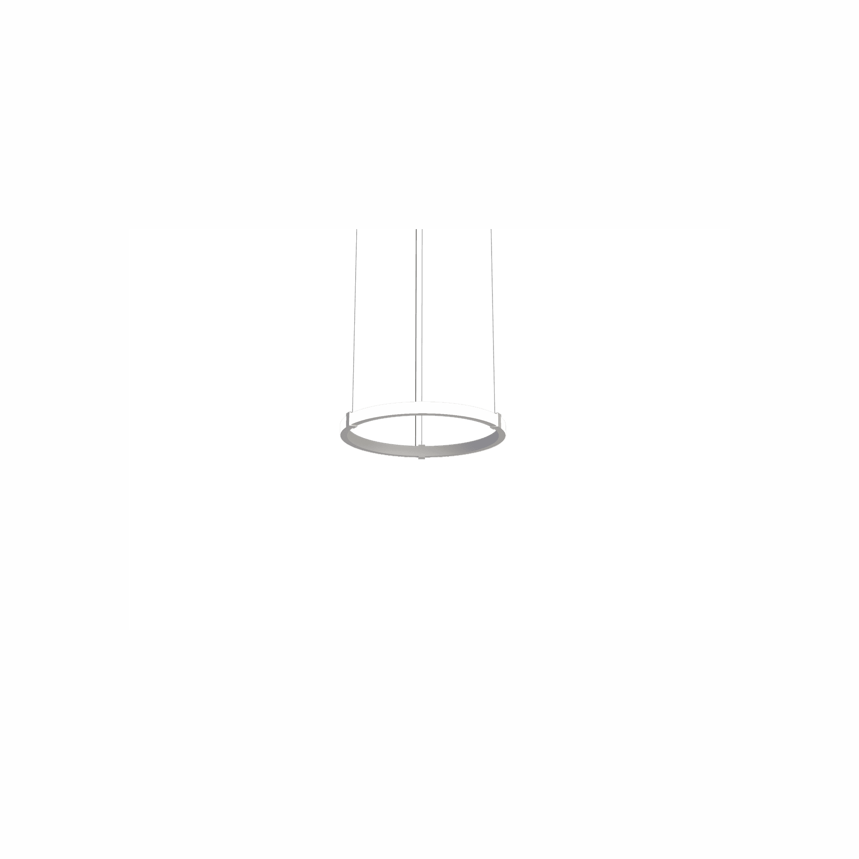 Round Pendant With Exterior Light Diffuser Up To 6000mm gallery detail image