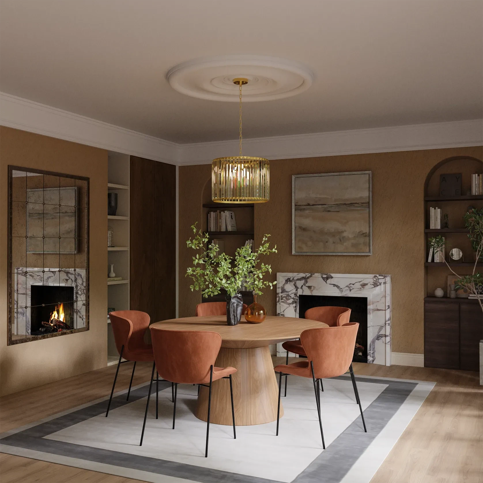 Crane Crystal E27 Pendant Light gallery detail image