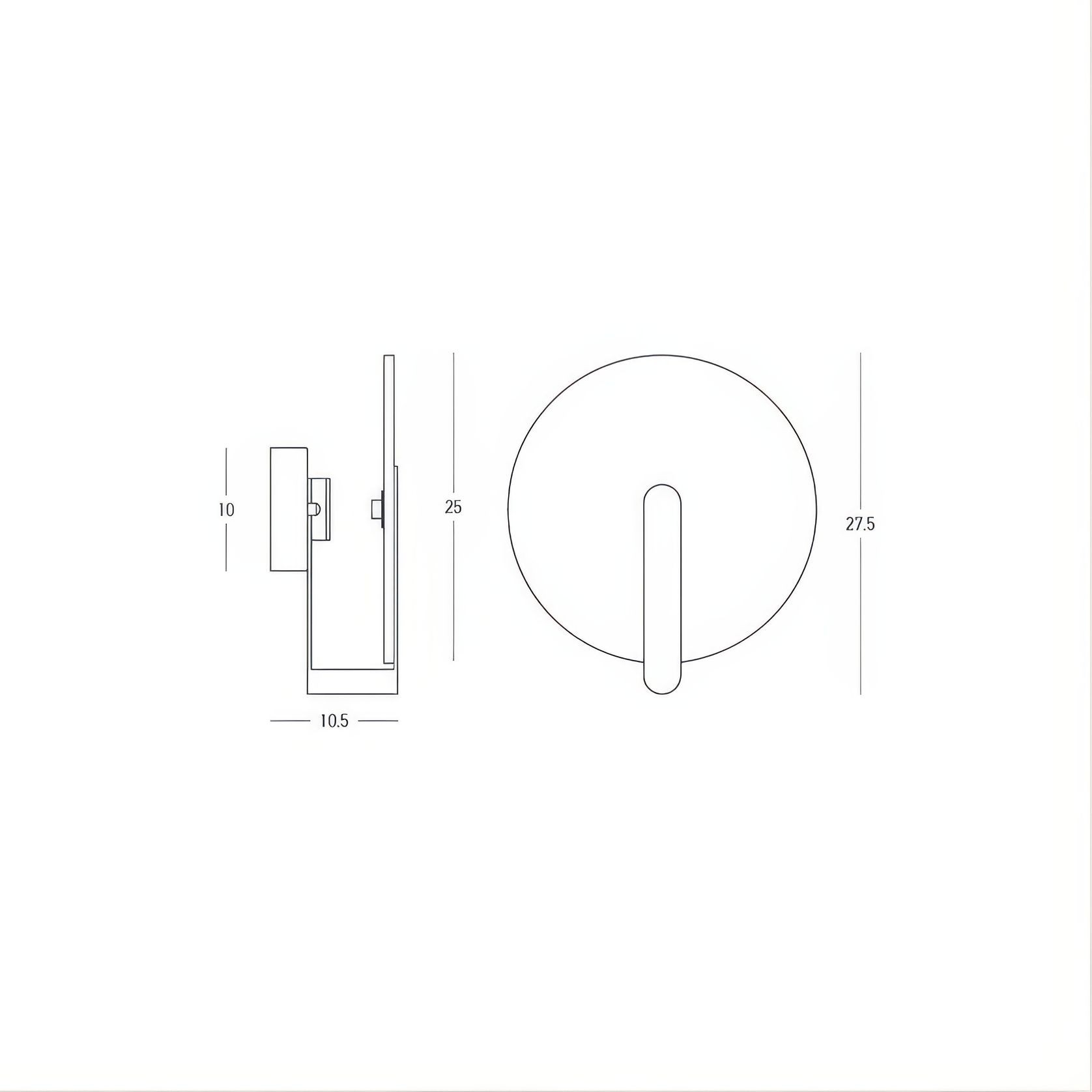 Zeus Ray Wall Light gallery detail image