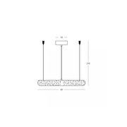 Zeus Halo Pendant Light gallery detail image