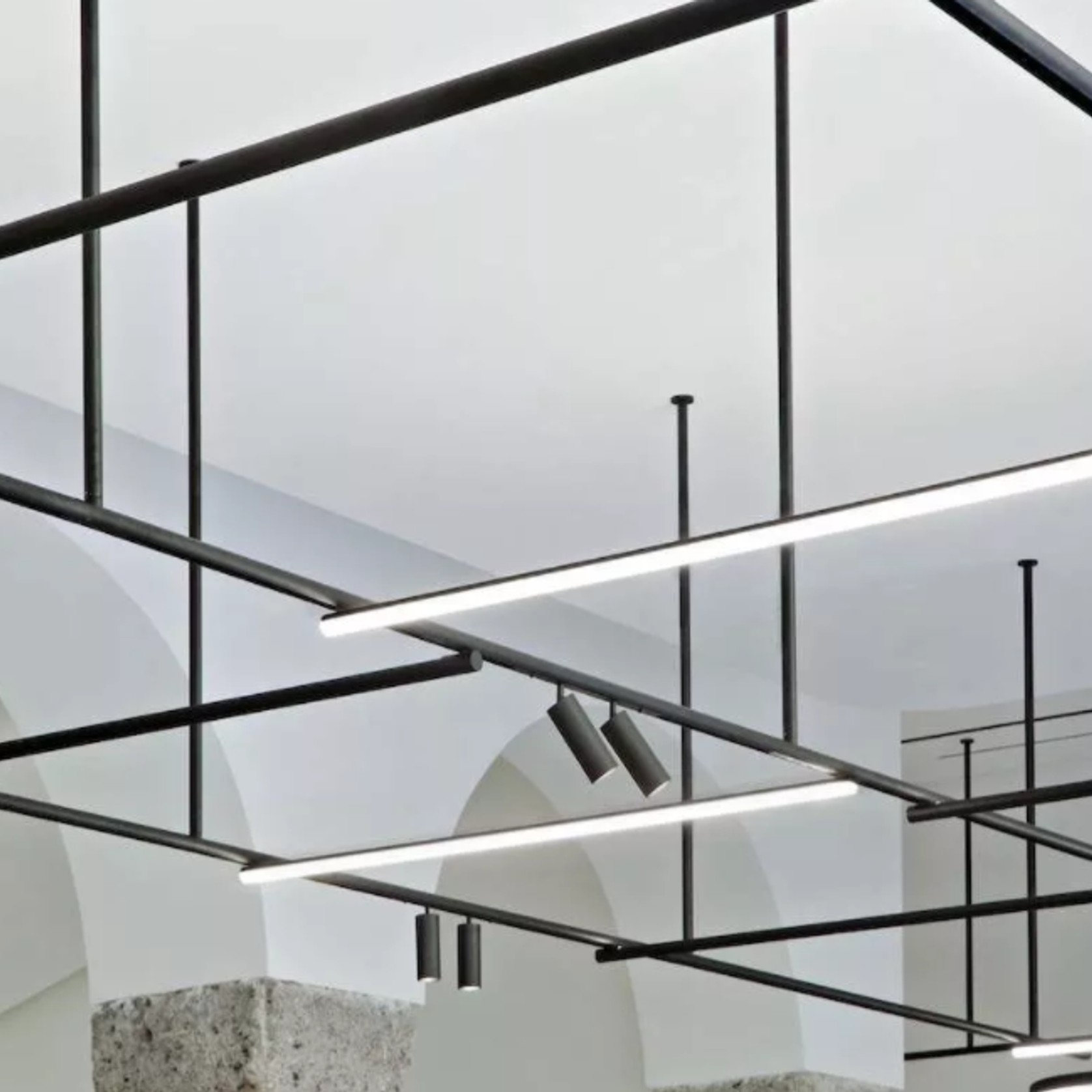 Infra-Structure Pendant Light by Flos gallery detail image