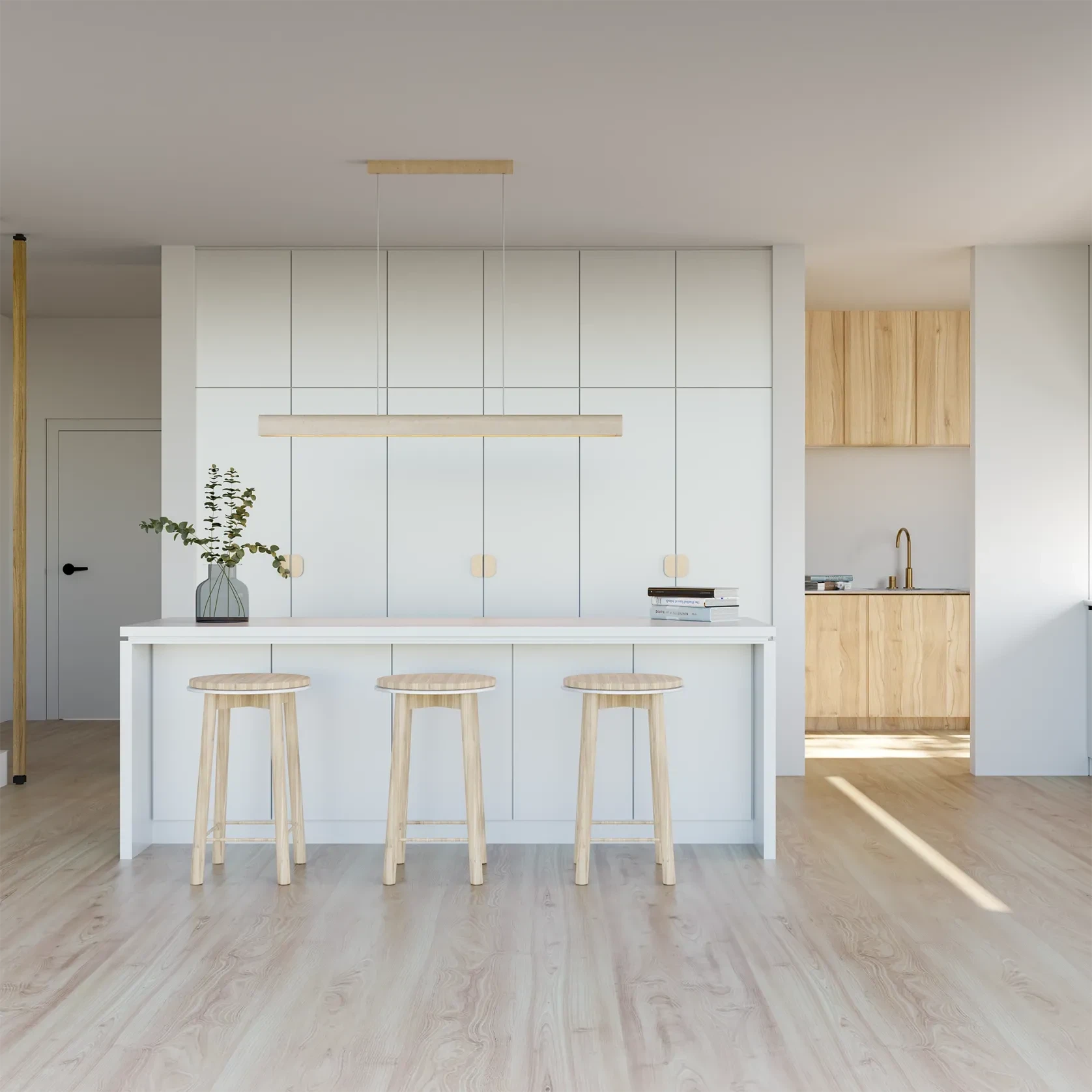 Inspire Crafted Travertine Light gallery detail image