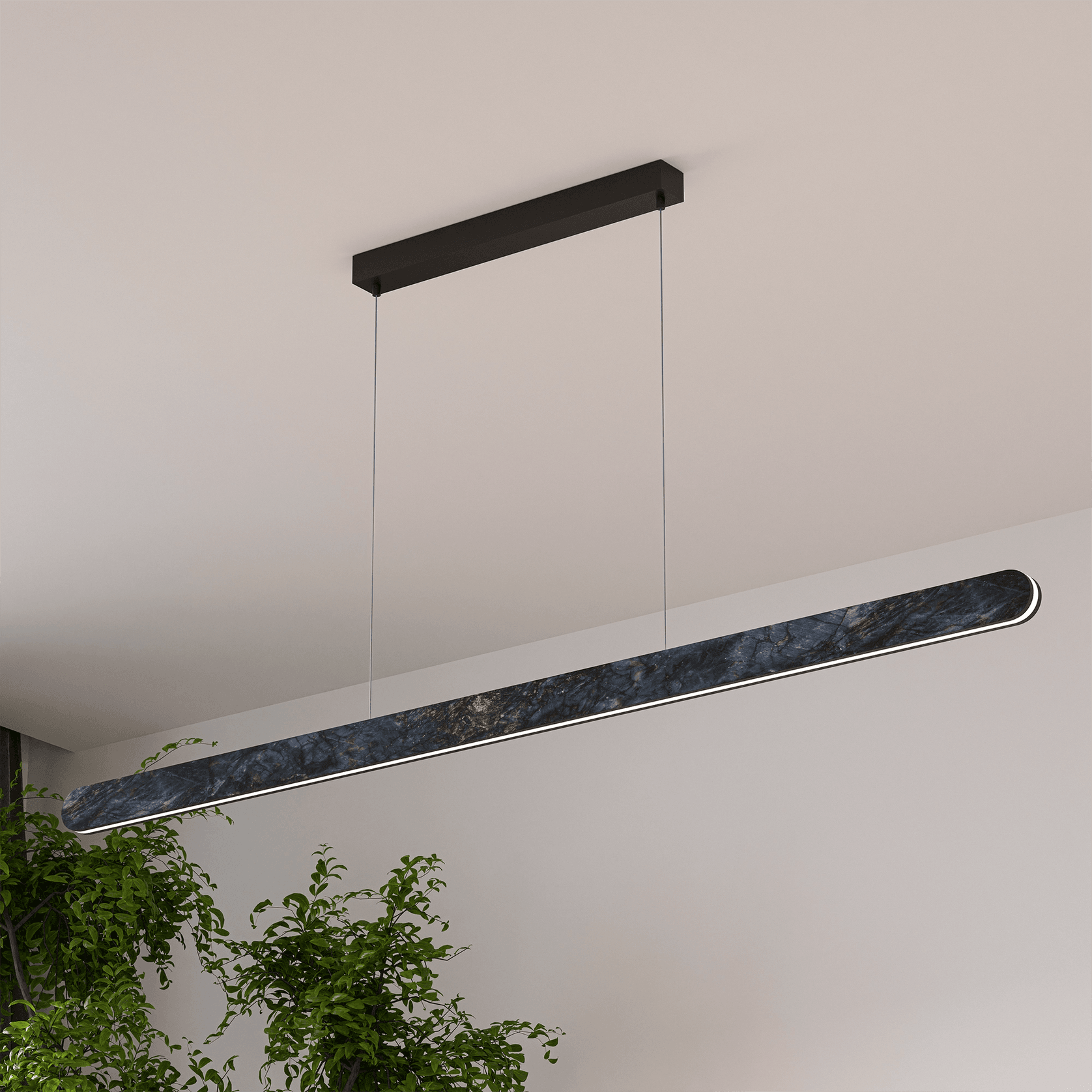 Lanner Marble Linear Pendant gallery detail image