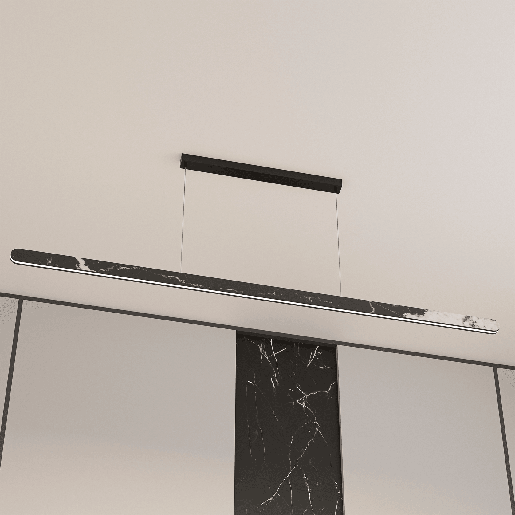 Lanner Marble Linear Pendant gallery detail image