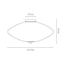 Nova Wide Pendant Light gallery detail image