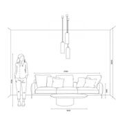 Parlour Elong Pendant Light gallery detail image