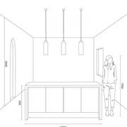 Parlour Lite Elong Pendant gallery detail image