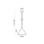 Cone Outdoor Pendant Light gallery detail image