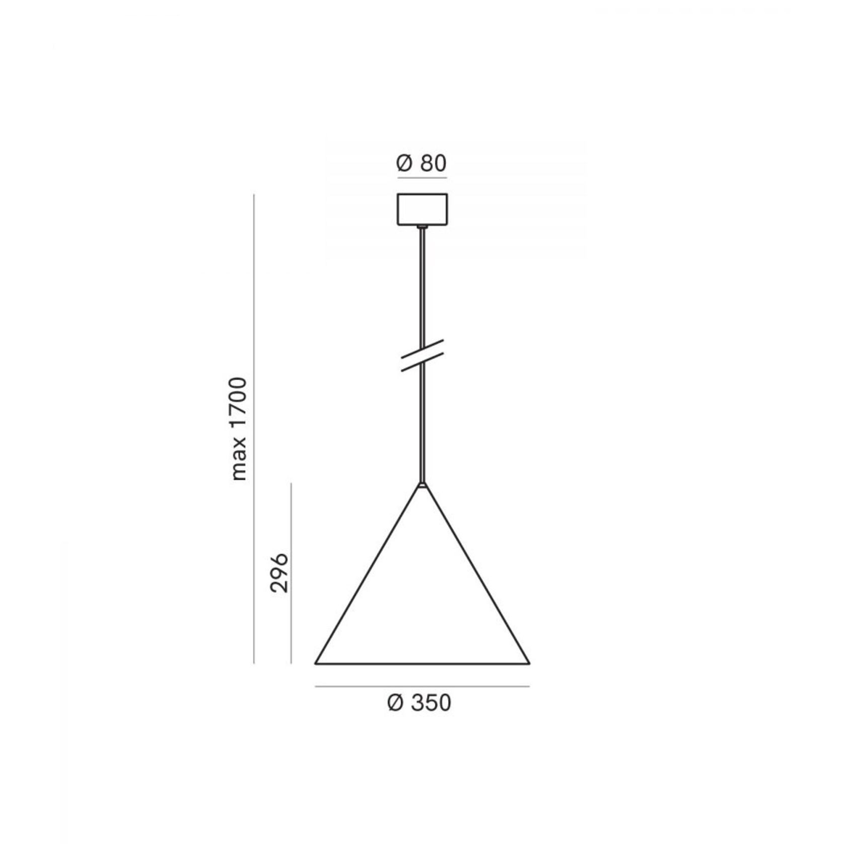 Cone Outdoor Pendant Light gallery detail image