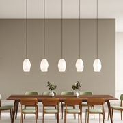 Organic White Pendant Light gallery detail image