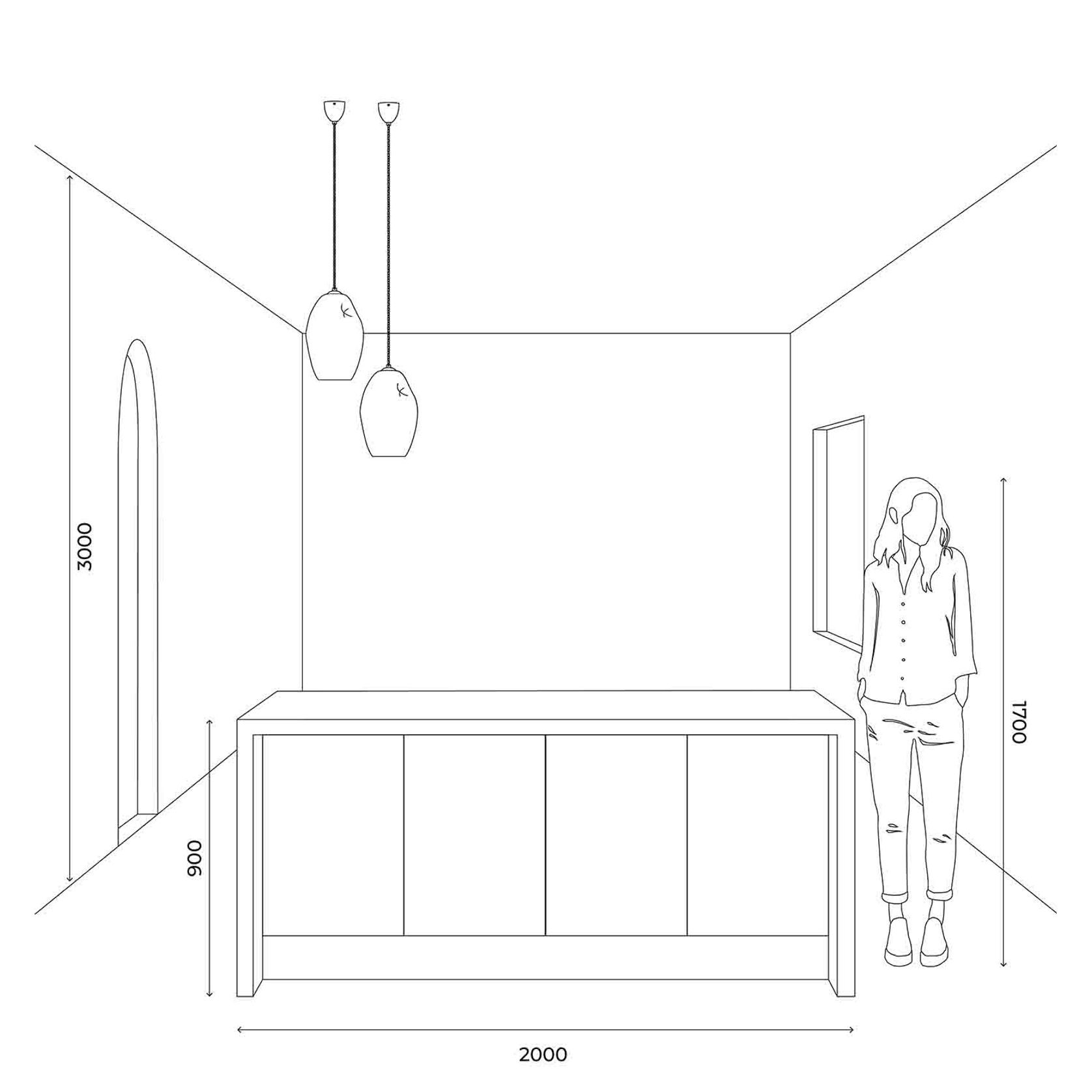 Organic Pendant Light gallery detail image