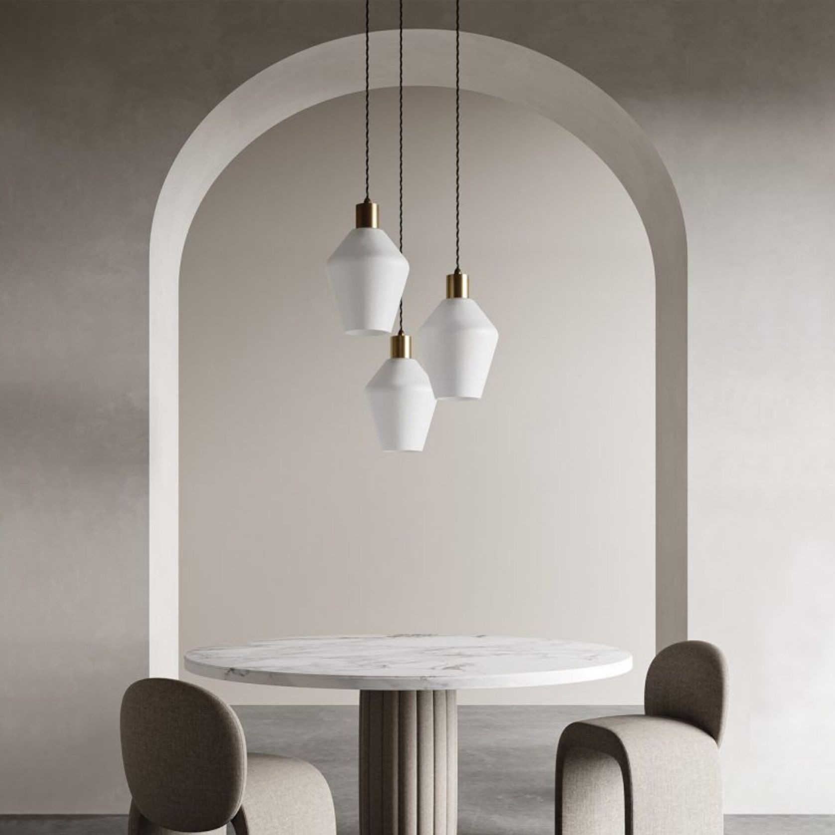 Parlour Geo Pendant Light gallery detail image