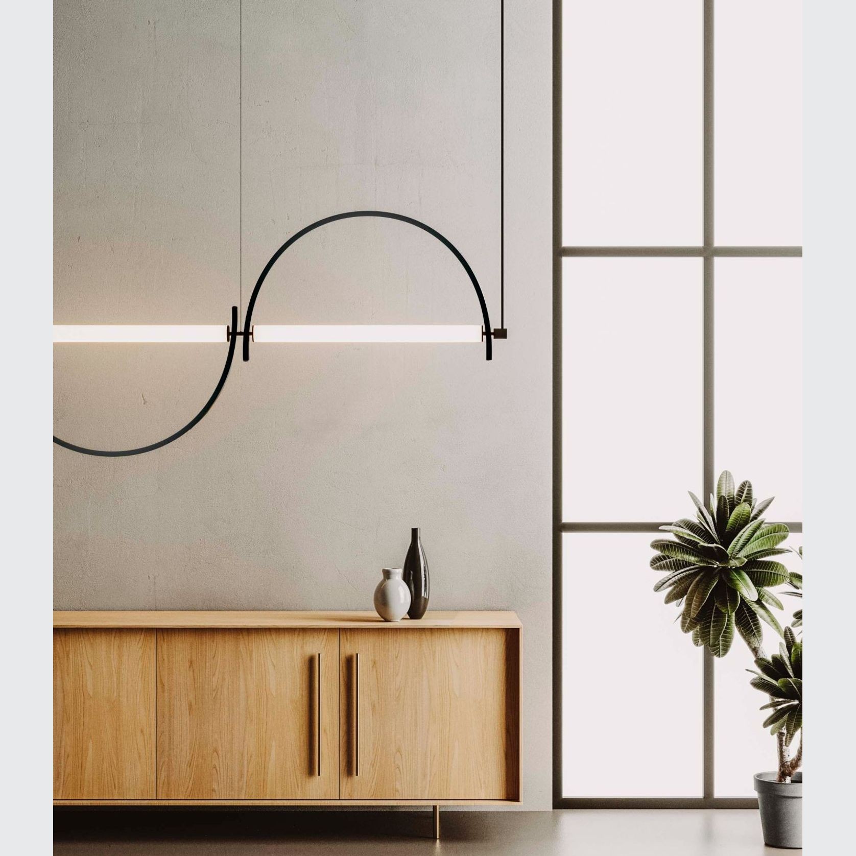 Arc Pendant Light gallery detail image