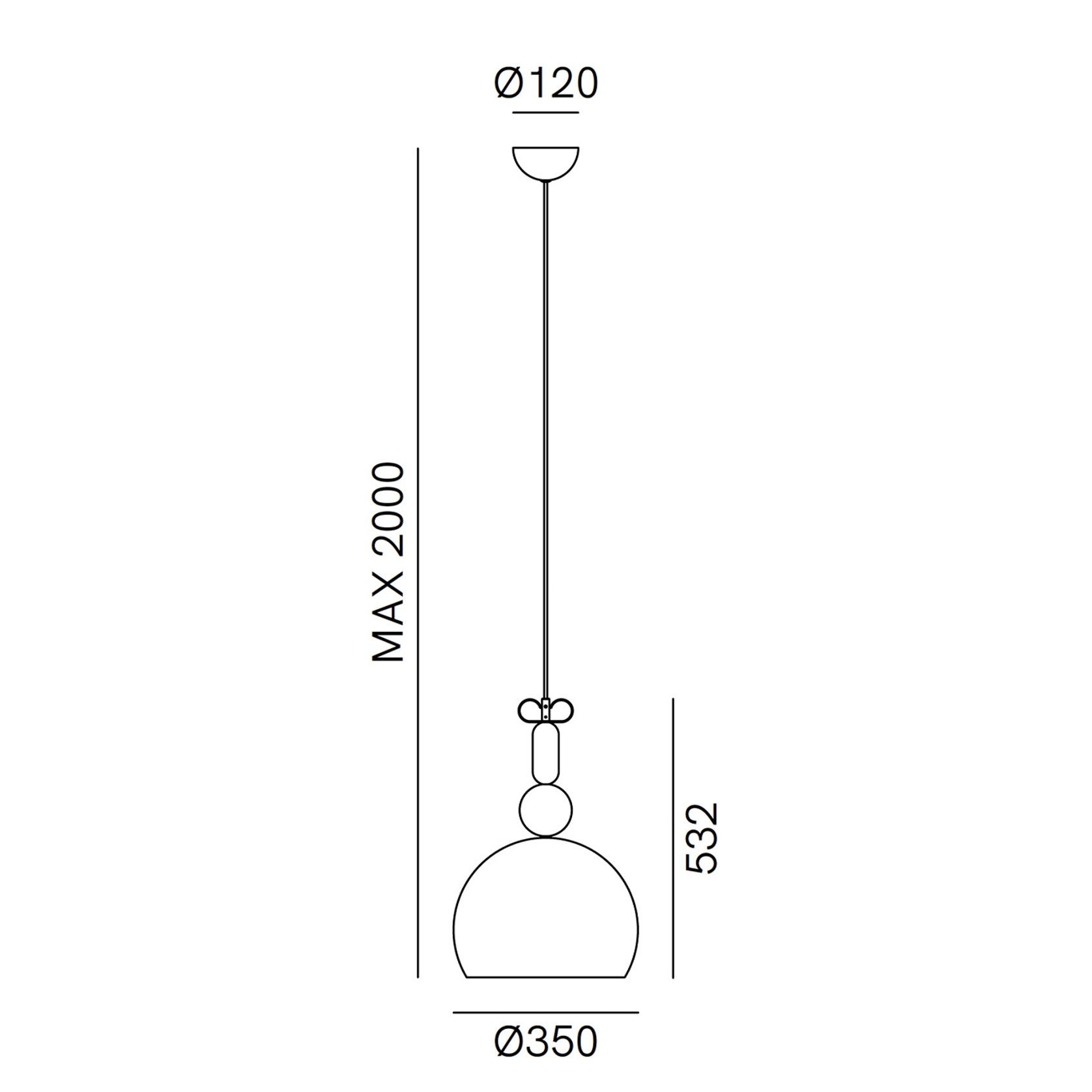 Bon Ton Pendant Light gallery detail image