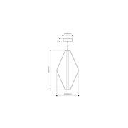 Buoy Double Cone Pendant Light gallery detail image