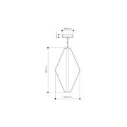 Buoy Double Cone Pendant Light gallery detail image