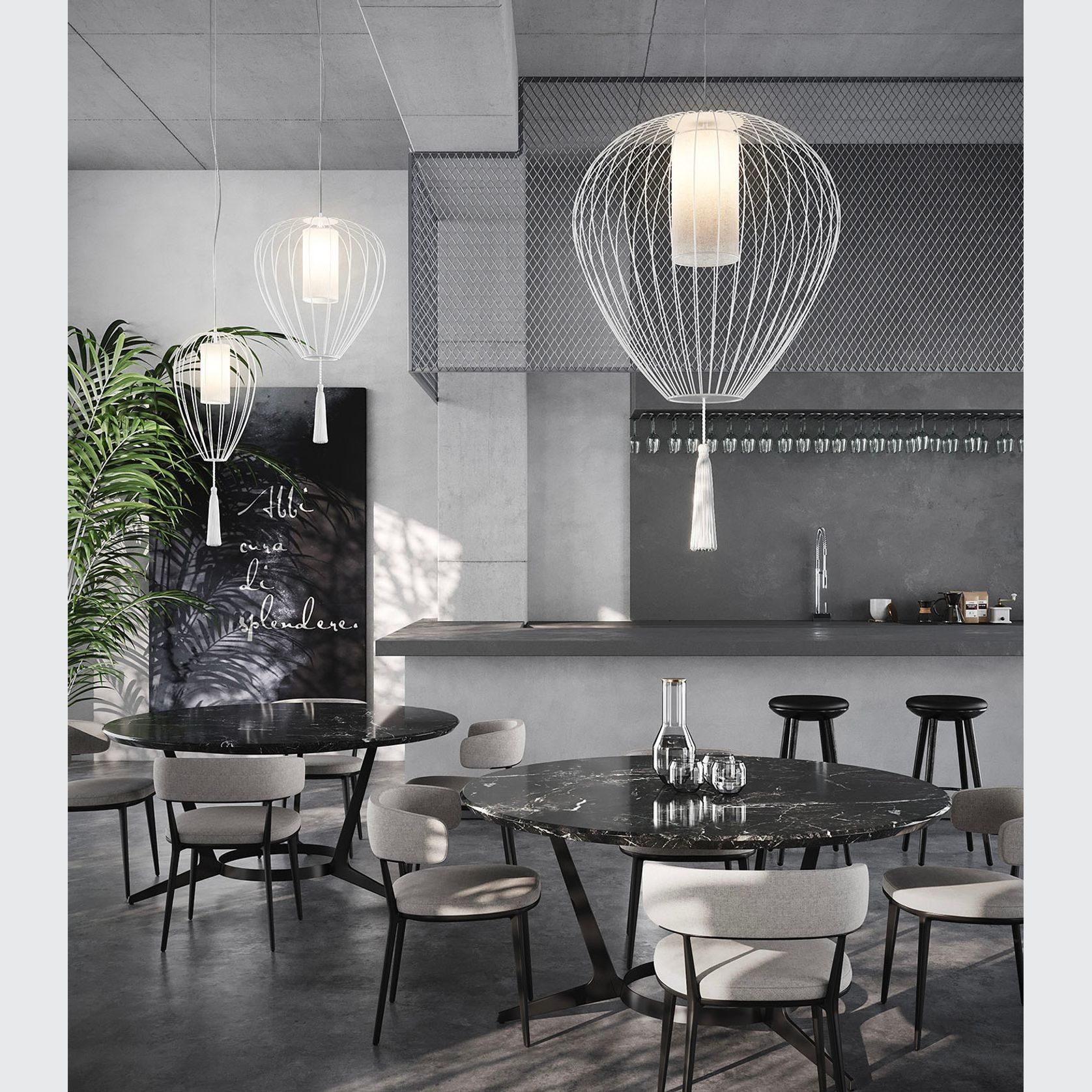 Cell Pendant Light gallery detail image