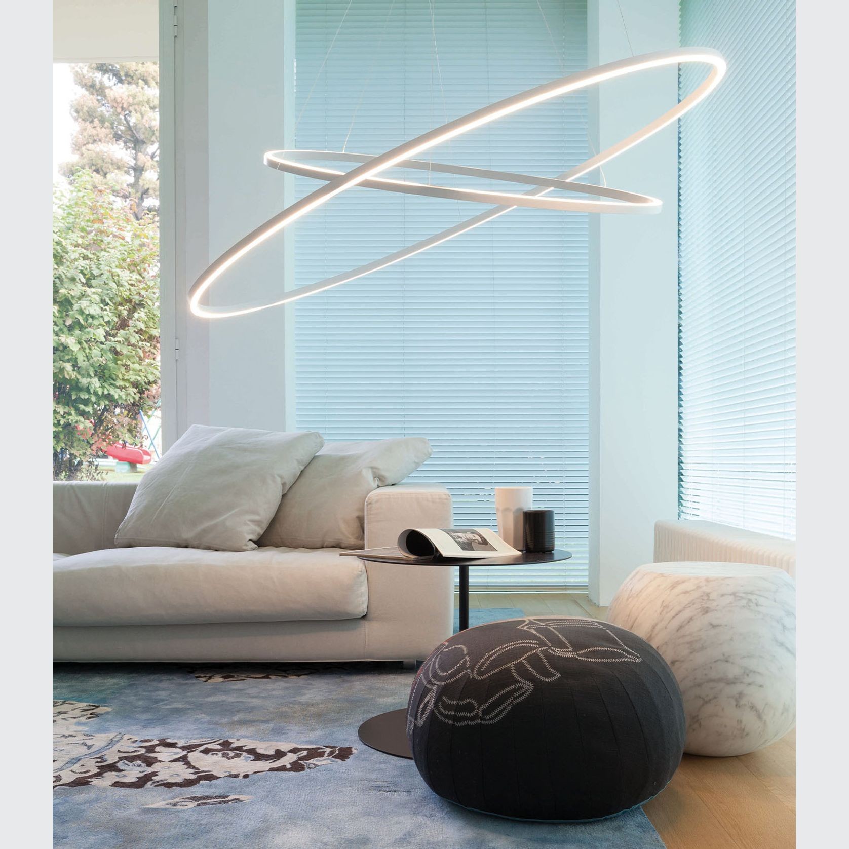 Ellisse Double Pendant Light gallery detail image