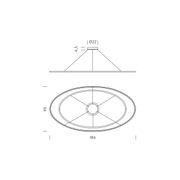 Ellisse Double Pendant Light gallery detail image