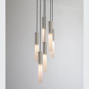Flume Alabaster 6lt Pendant Light gallery detail image