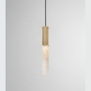 Flume Alabaster Pendant Light gallery detail image