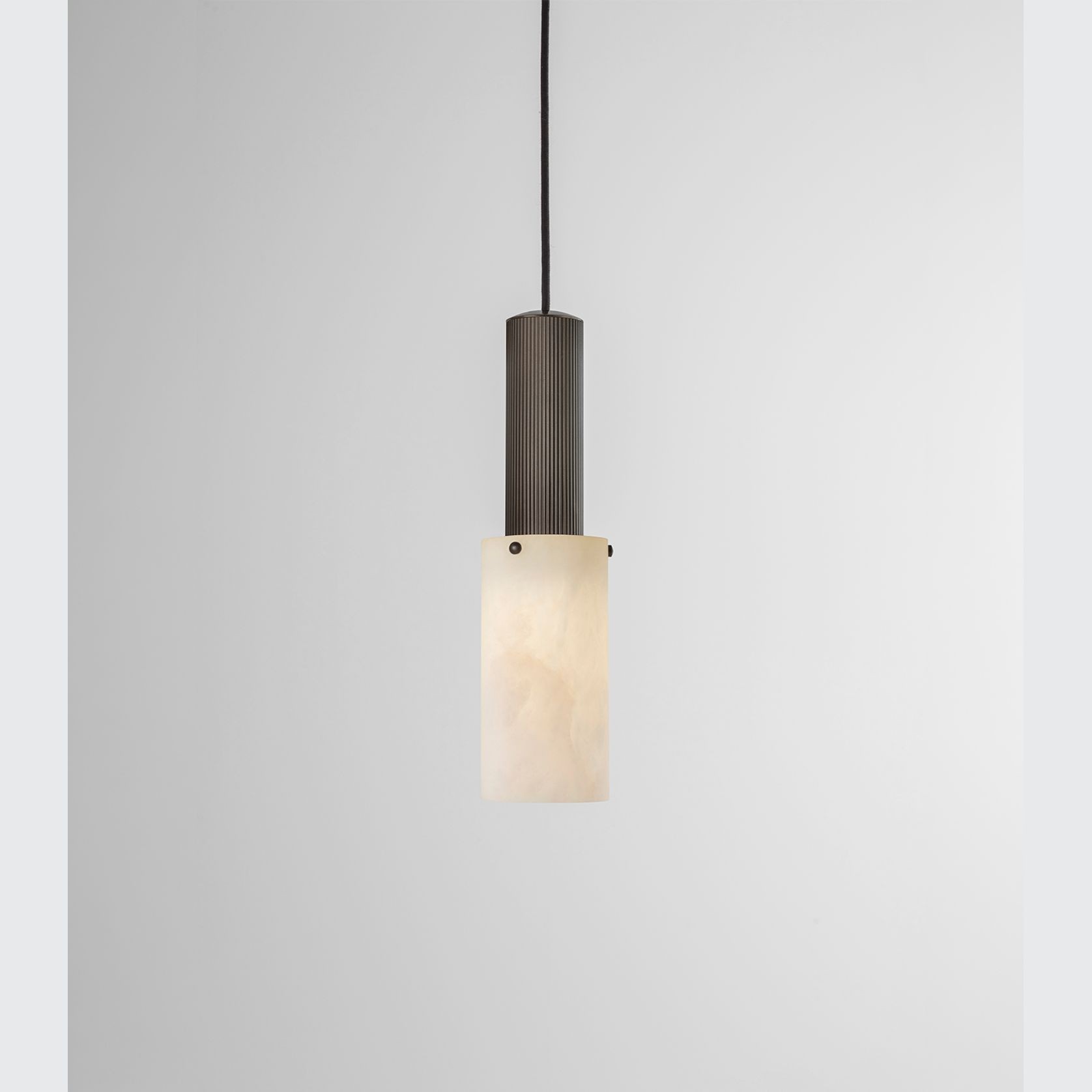 Flume Large Alabaster Pendant Light gallery detail image