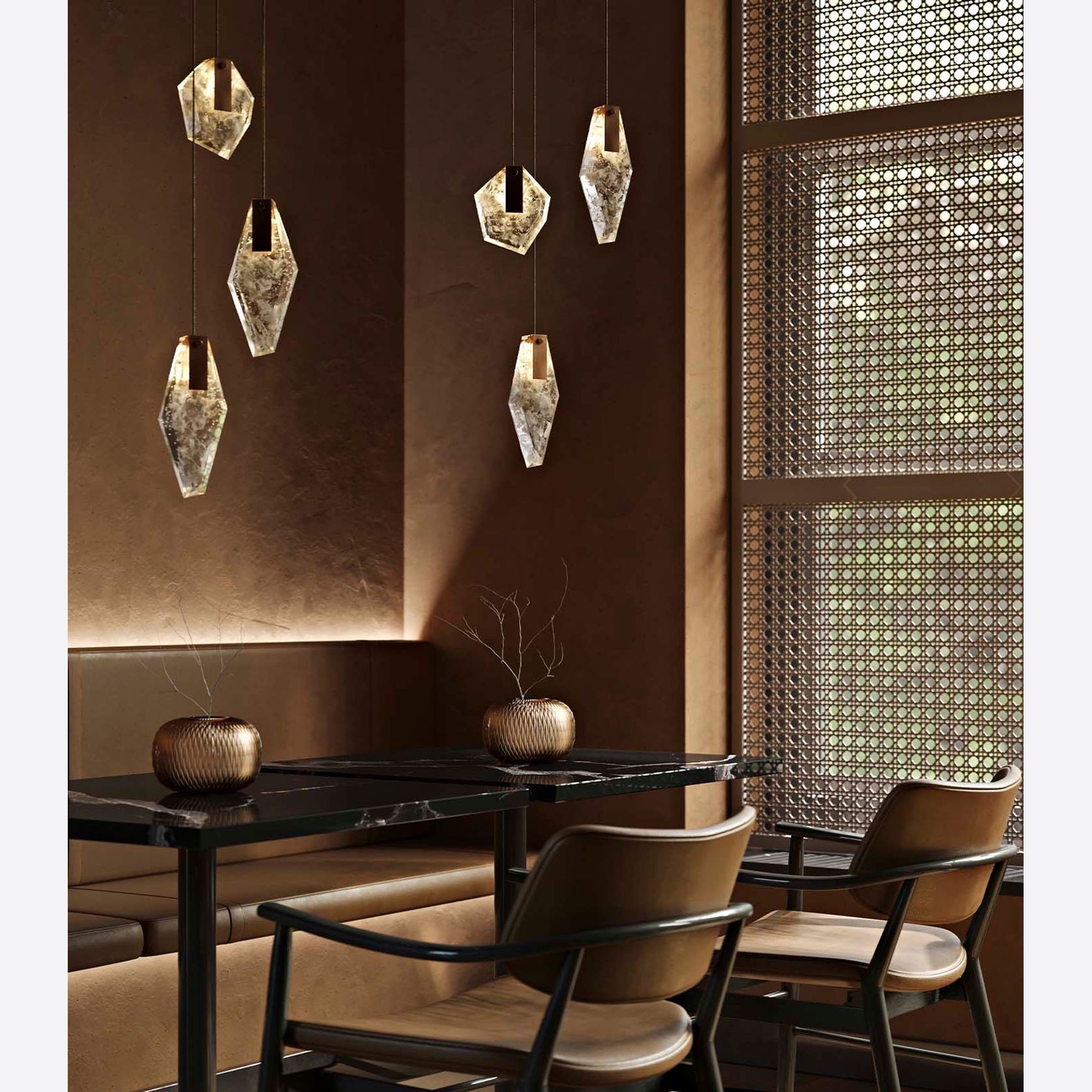 Fragments Short Pendant Light gallery detail image