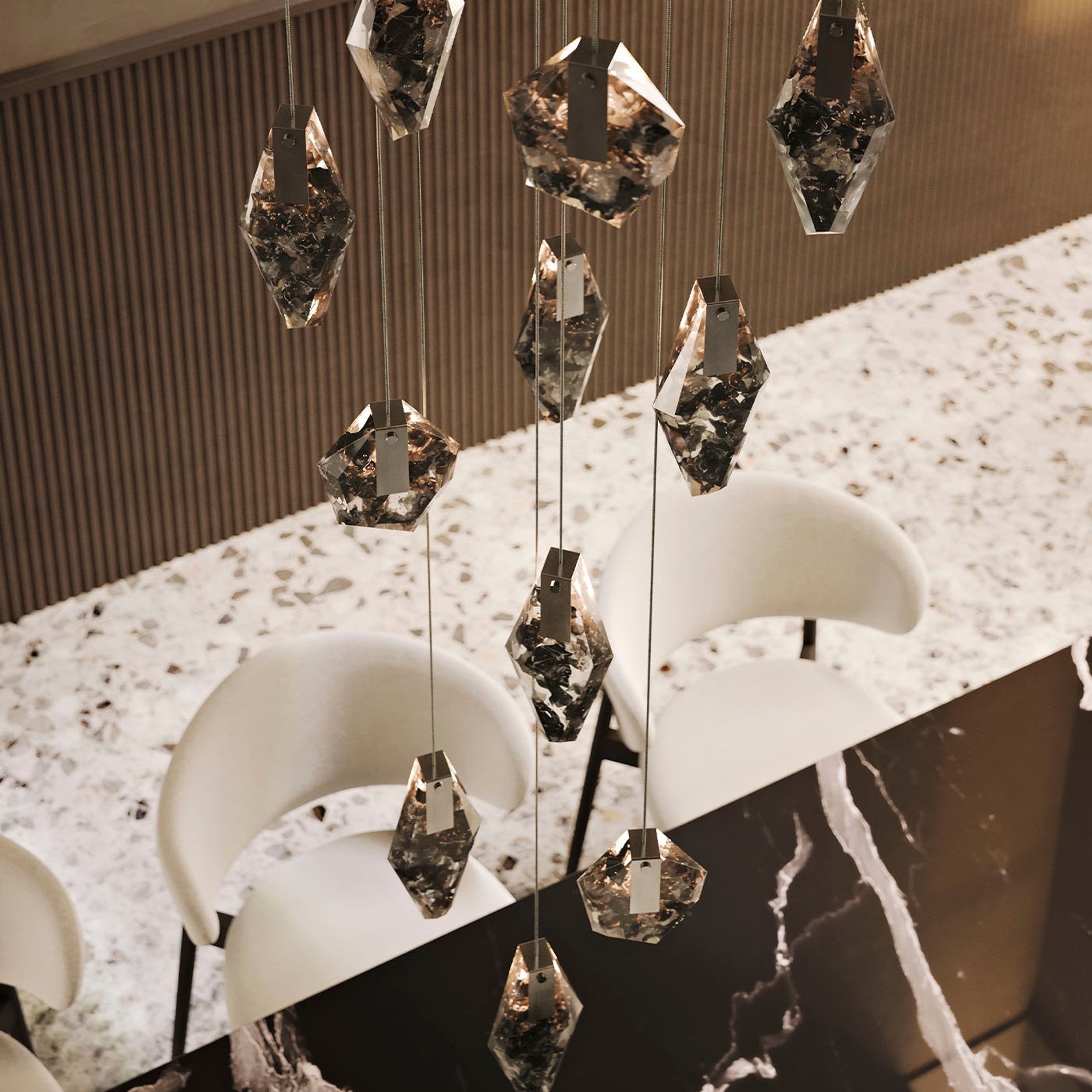 Fragments Long Pendant Light gallery detail image