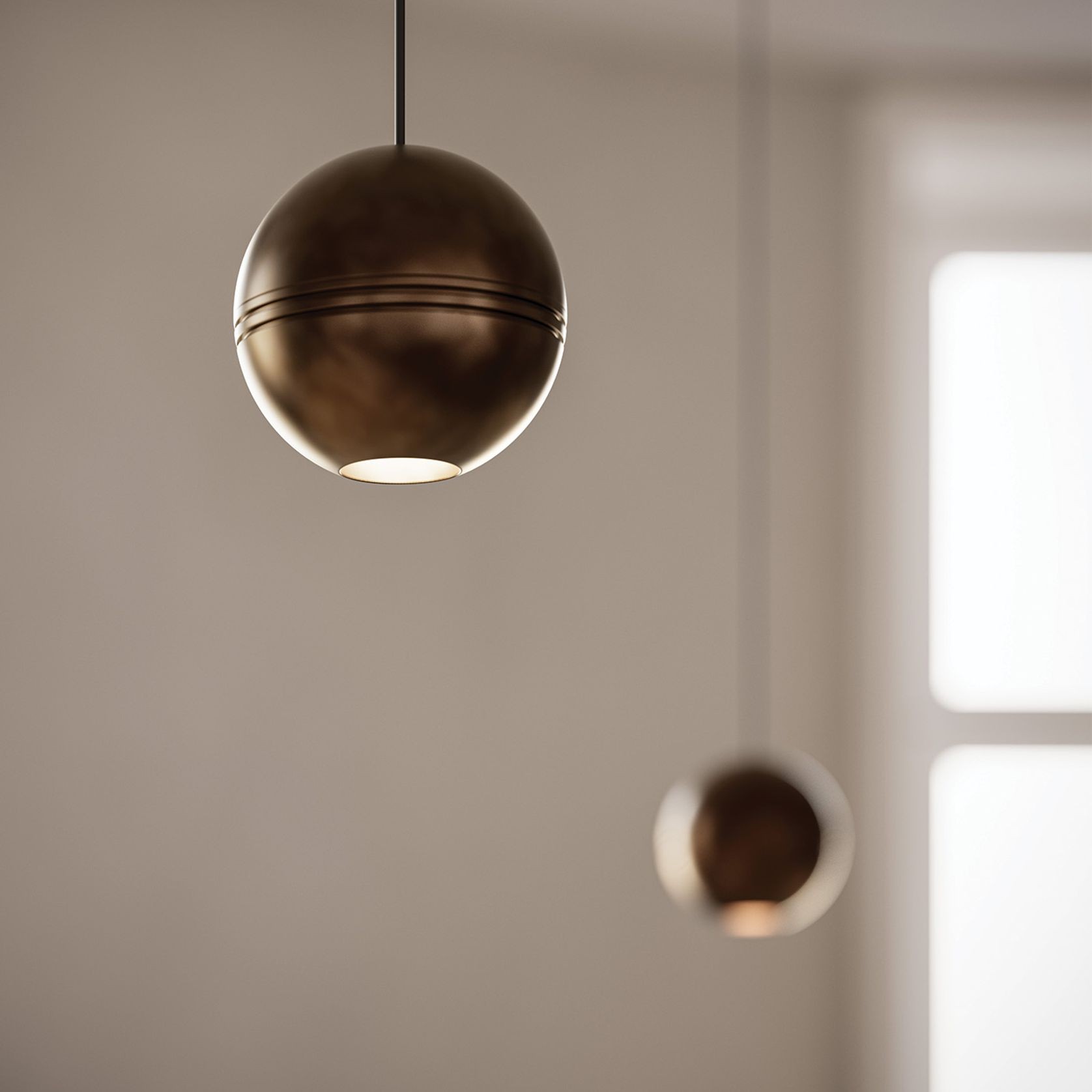 Groove Cluster Pendant Light gallery detail image