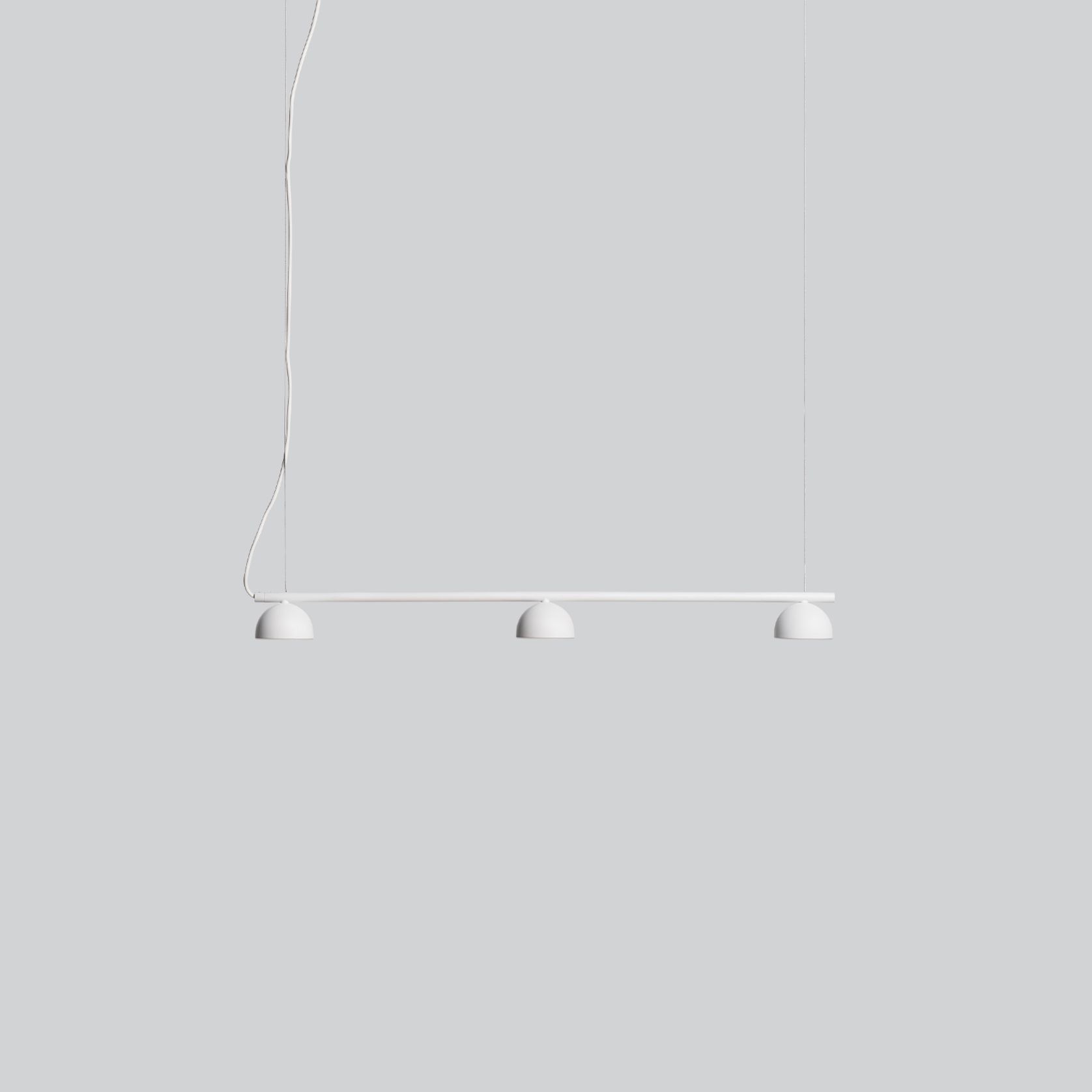 Blush Rail 3lt Pendant Light gallery detail image