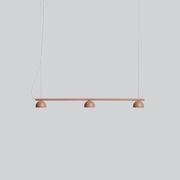 Blush Rail 3lt Pendant Light gallery detail image