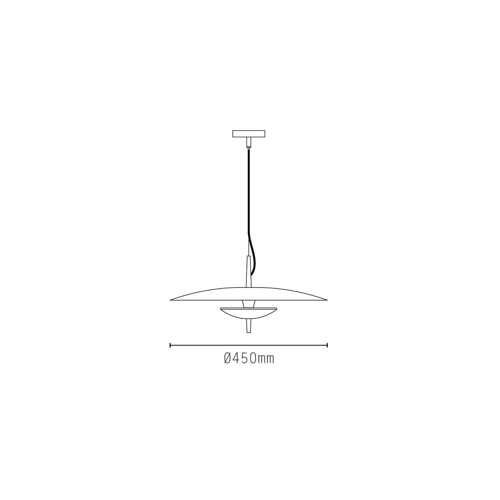 Luna Capiz Pendant Light gallery detail image