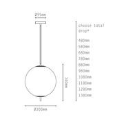 Nova Globe Pendant Light gallery detail image