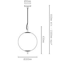 Nova Globe Pendant Light gallery detail image