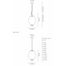 Nova Tall Pendant Light gallery detail image