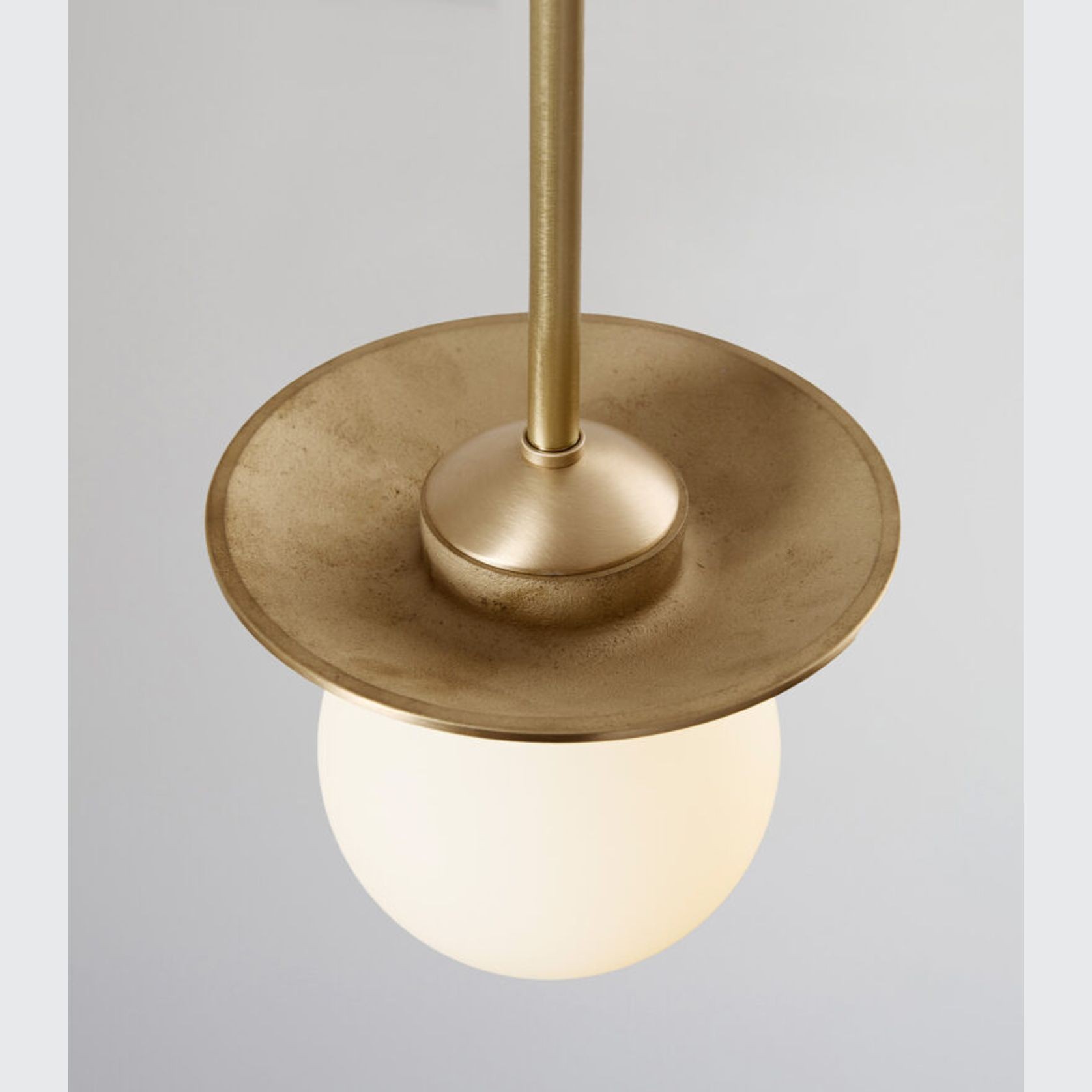 Orbit Brass Pendant Light gallery detail image