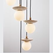 Orbit Stone 6lt Pendant Light gallery detail image