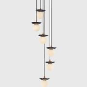 Orbit Stone 6lt Pendant Light gallery detail image