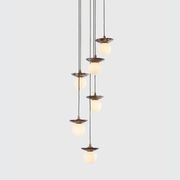 Orbit Stone 6lt Pendant Light gallery detail image