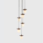 Orbit Stone 6lt Pendant Light gallery detail image