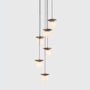 Orbit Stone 6lt Pendant Light gallery detail image